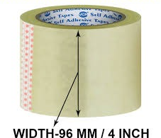 Redking Transparent Cello Tape 3 Inch 72mm x 36mtr (Pack of 4)