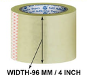 Redking Transparent Cello Tape 3 Inch 72mm x 36mtr (Pack of 4)
