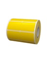 Ribbon Barcode Label Roll Lemon Yellow 1.5x1 Inch (38mmx25mm / 2up) 3500 Label