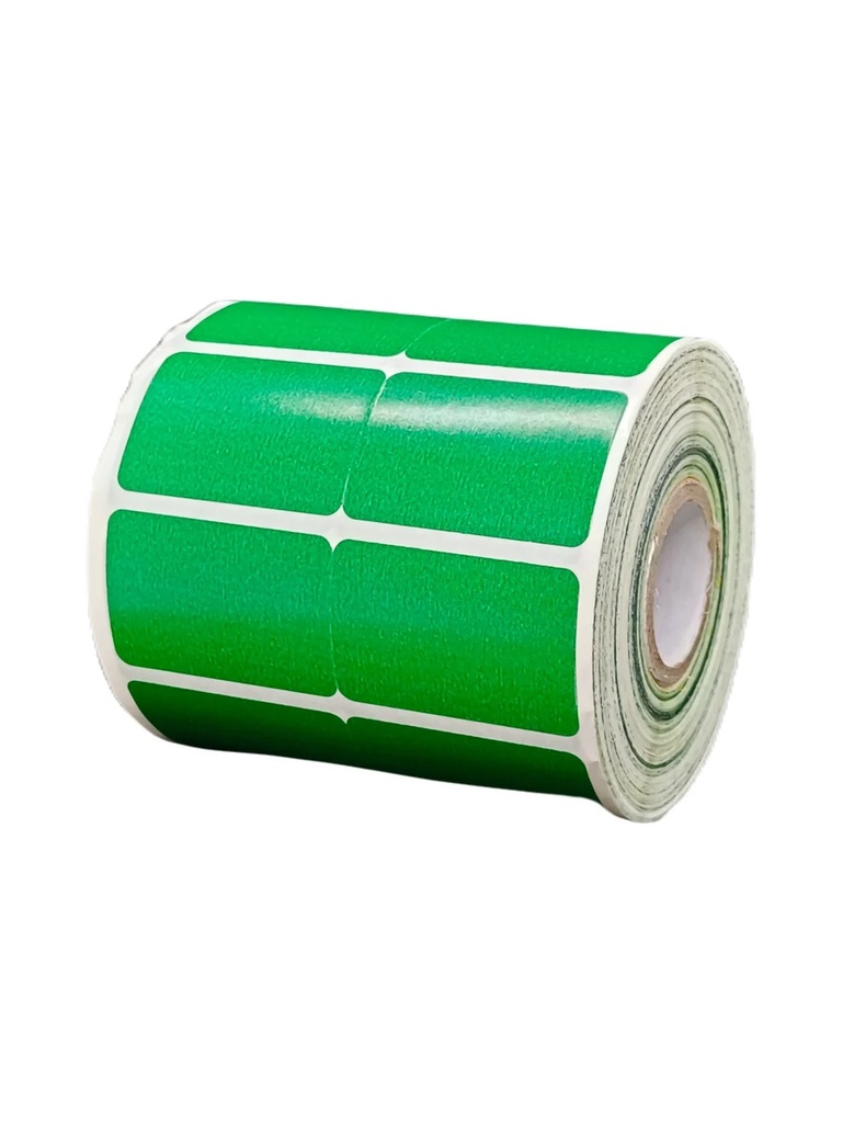 Ribbon Barcode Label Roll Lemon Yellow 1.5x1 Inch (38mmx25mm / 2up) 3500 Label