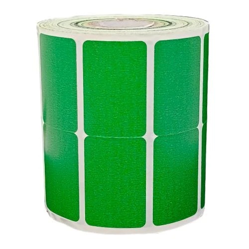 Ribbon Barcode Label Roll Lemon Yellow 1.5x1 Inch (38mmx25mm / 2up) 3500 Label