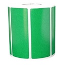 Ribbon Barcode Label Roll Green 2.8x1.2 Inch (70mmx30mm / 1up) 1515 Label