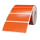 Ribbon Barcode Label Roll Green 3.1x1.4 Inch (80mmx35mm / 1up) 1315 Label