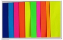 Premium Fluorescent Paper Orange Colour Double Sided 25x36 / 80 Gsm