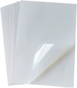 Transparent Sticker Plastic 20x30 - 80 Micron " 125 Micron Silicon 100 Sheet Price & Package