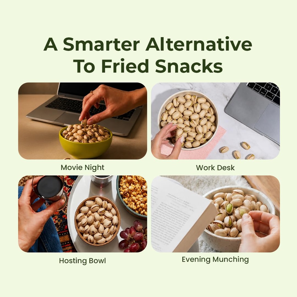 Premium Roasted Salted Pistachios 250 gram (Inshell Pista Nuts)