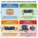 Image King Compatible Laser Toner Cartridge PC 208
