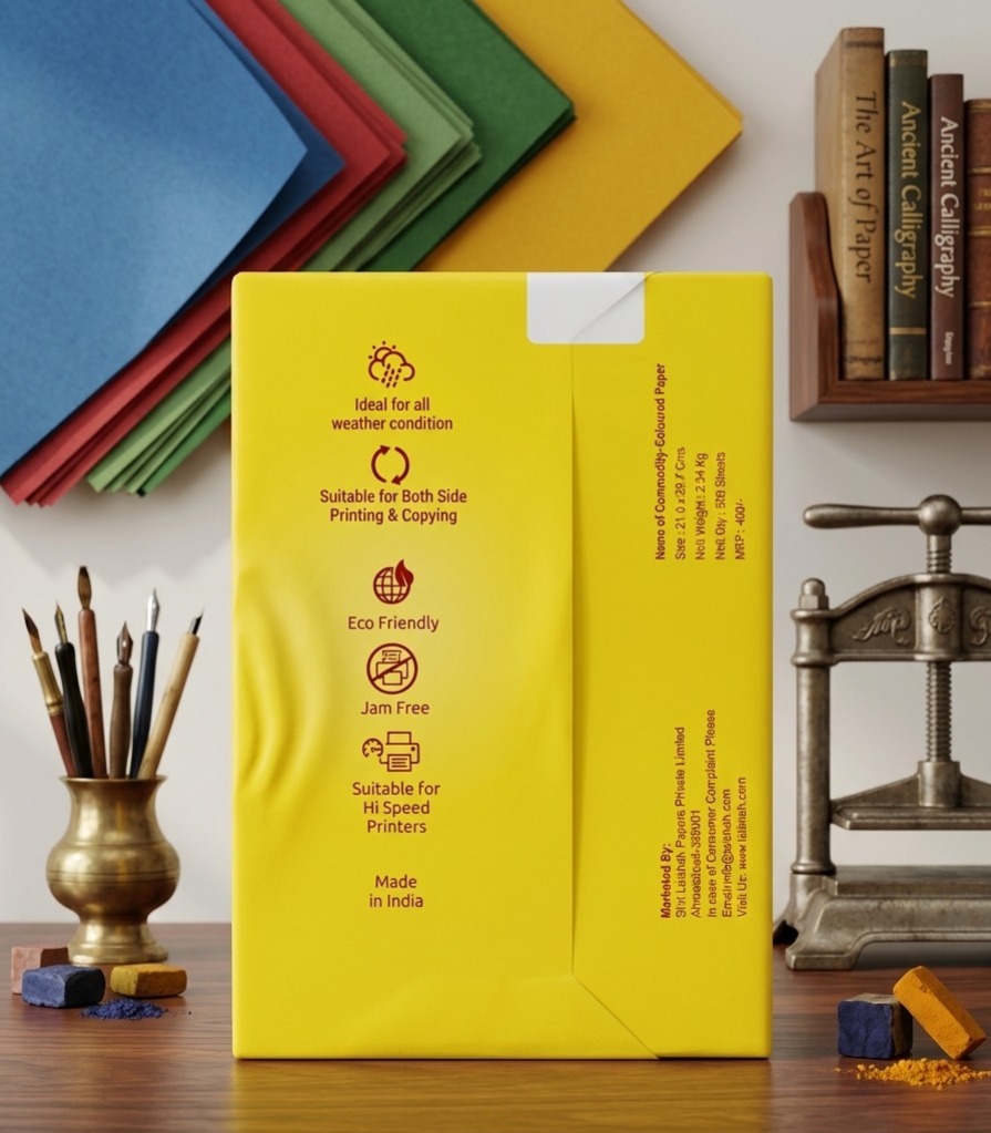 Redking Colour Copier Paper A4 75 Gsm Yellow Colour
