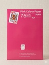 Redking Premium A4 Colour Copier Paper 75 GSM, 500 Sheets Vibrant Pink Color