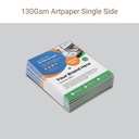 130 Gsm Art Paper Single Side Lamination Multi Colour Print 1000 Pcs (Per Square Inch)