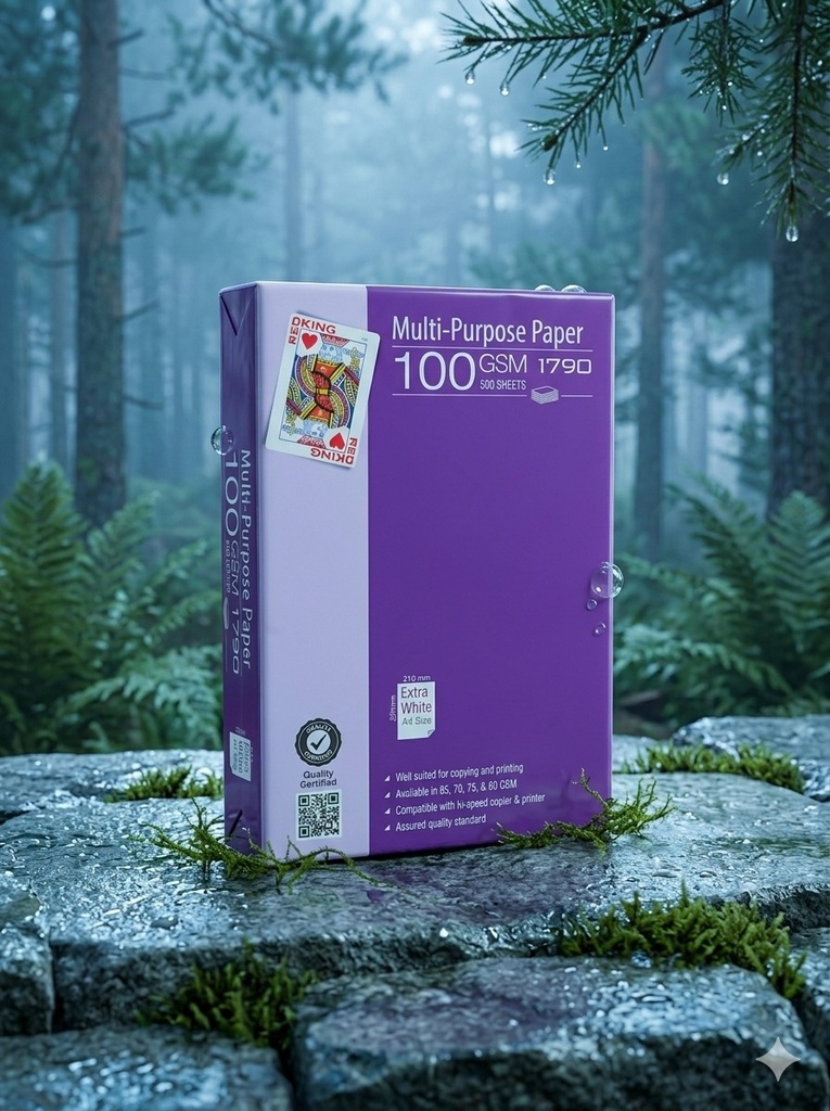 Redking Copier Paper A4 100 Gsm White Colour