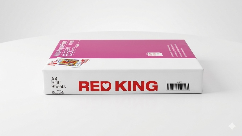 Redking Copier Paper A4 65 Gsm White Colour