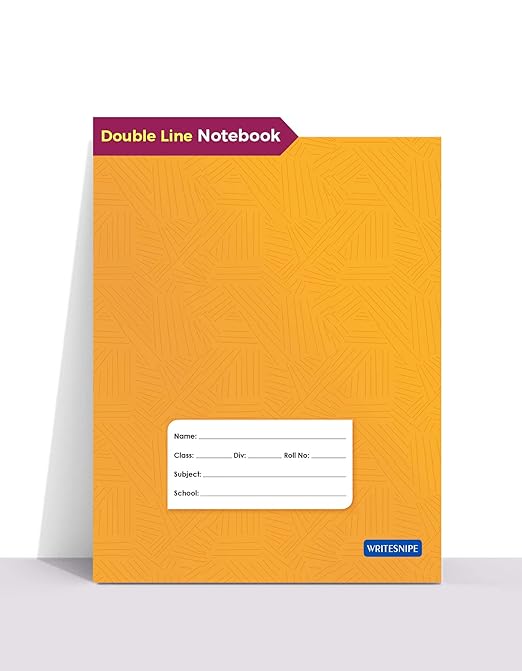 Double Line Notebook 160 Pages (Pack Of 6)
