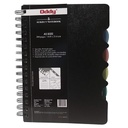 Oddy Wiro Notebook / Subject Notebook A5 300 Pages (Spiral Diary)