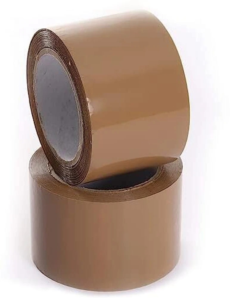 Redking Brown Cello Tape 3 Inch 72mm x 36 Meter (Pack of 4)