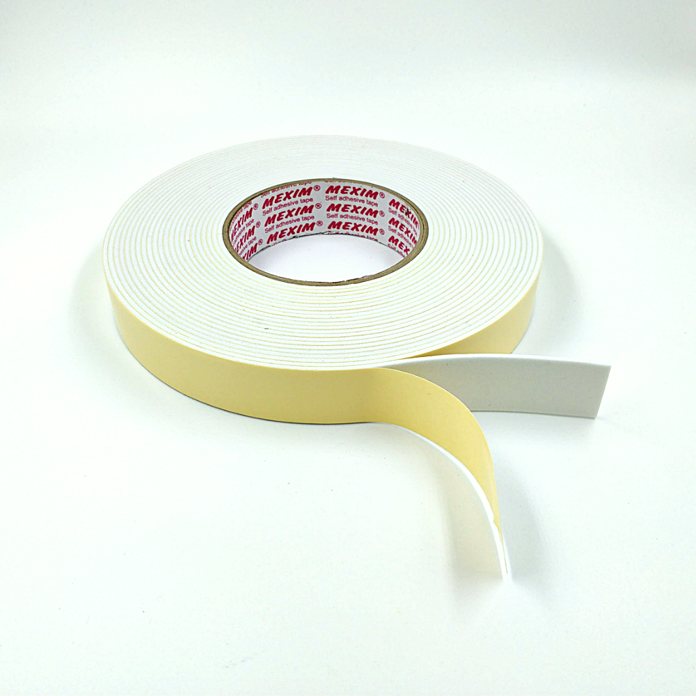 Kansuee Foam Tape Double Side 0.75 Inch 18mm x 3.5 Meter