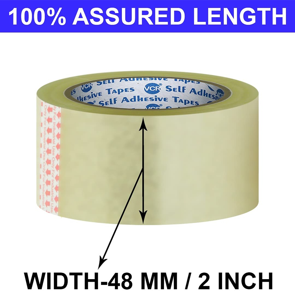 2 Inch-48mm-Transparent Cellotape-Pack Of 06 Pcs.