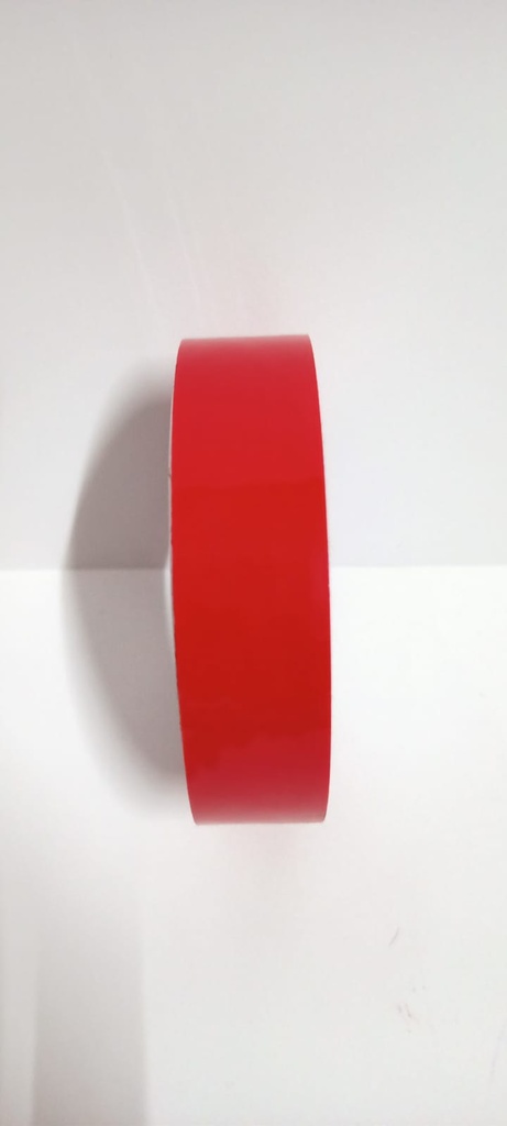1 Inch Colour Tape Red-Pack of 12
