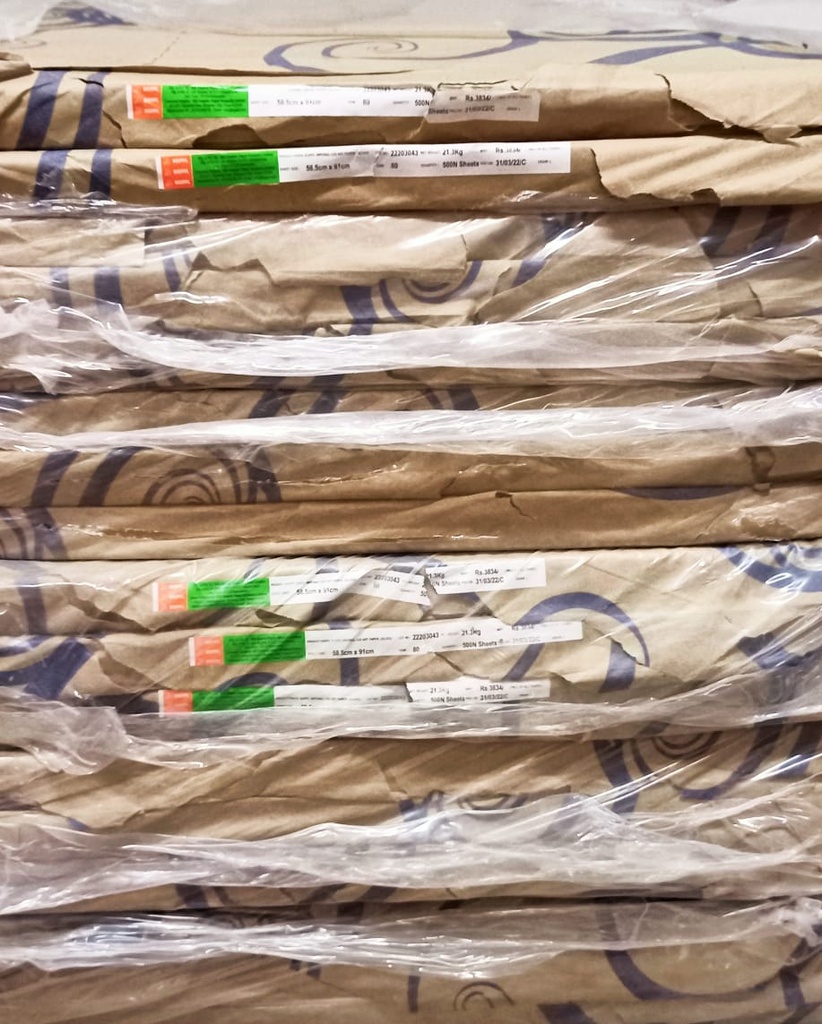 Gloss Art Paper 23x36 80 Gsm 21.3 Kg (1 Ream/500 Sheet)
