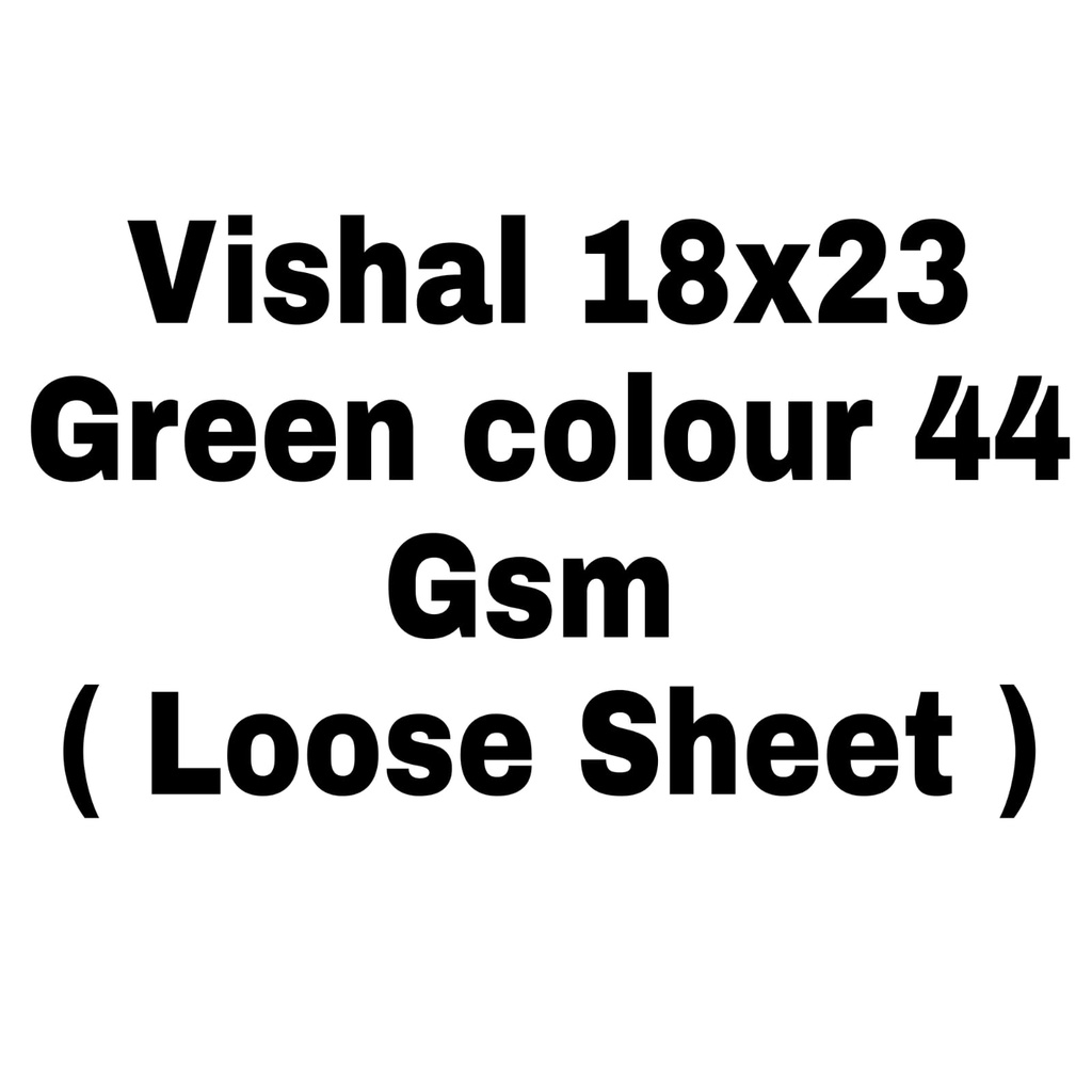 (Loose) Sattur Green 18x23 5.7 Kg