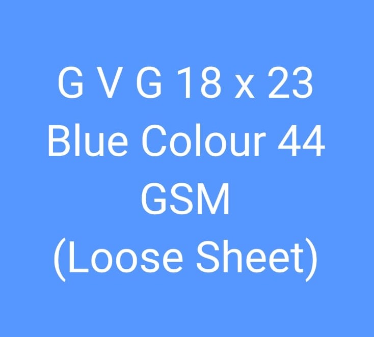 (Loose)G V G Blue 18x23 5.5 Kg