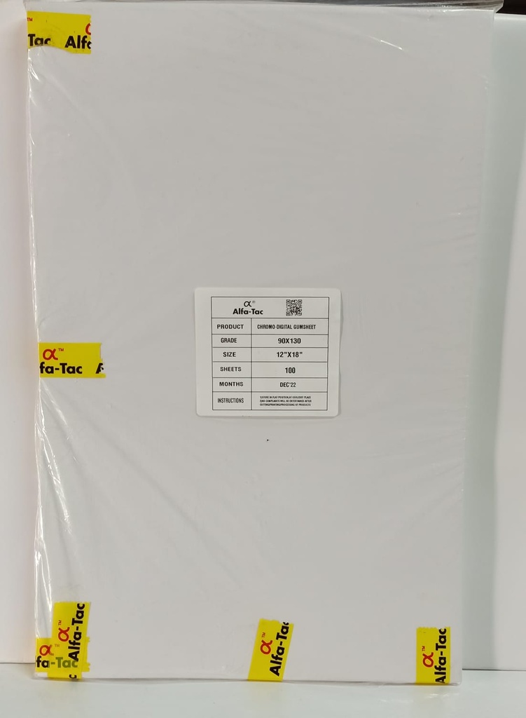 12X18 Avery Chromo Sticker (Pack Of 100)