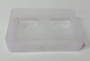 Plastic Dubby- Ivory-Pack Of 20