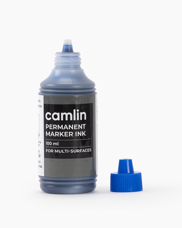 Camlin Permanent Marker Ink Blue 100 ml