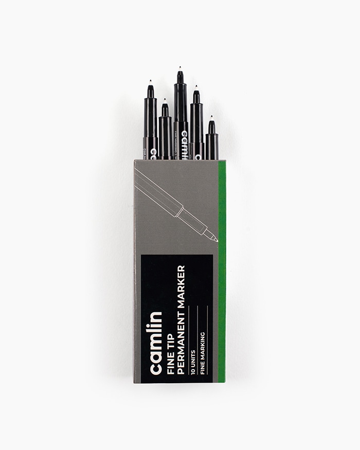 Camlin CD Marker Green (Pack Of 10)