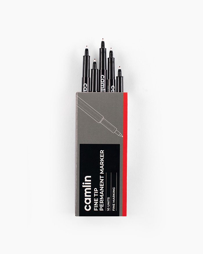 Camlin CD Marker Red (Pack Of 10)