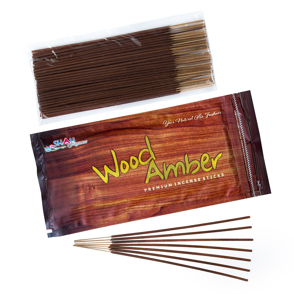 Premium Agarbatti Wood Amber (120 gram)