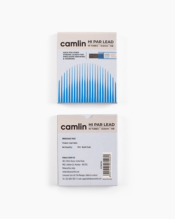 Camlin Mechanical Pencil Lead 0.5 mm-Pack Of 10