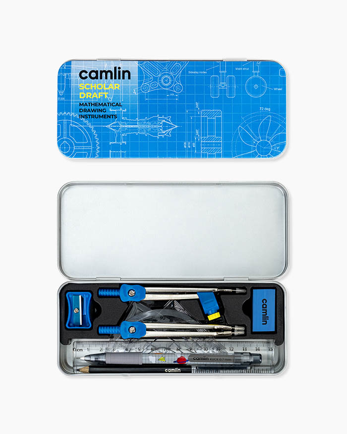 Camlin Scholar Draft Mathematical Drawing Instruments
