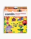 Camlin Colour Pencils Full Size Assorted 24 Shades With Sharpener