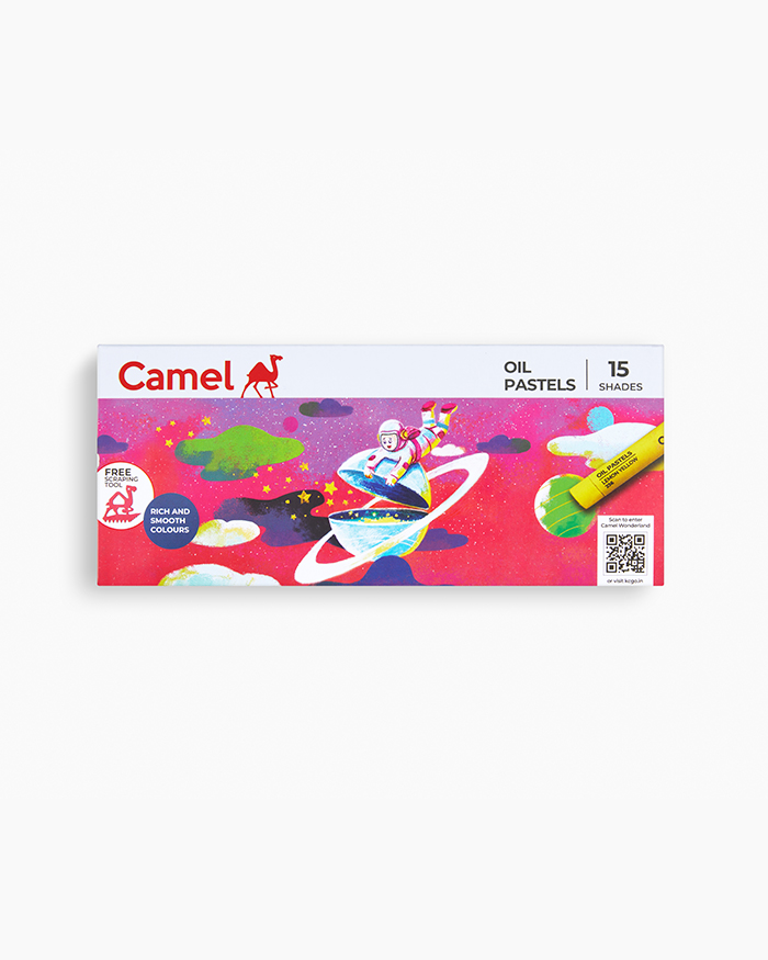 Camel Oil Pastels -15 Shades