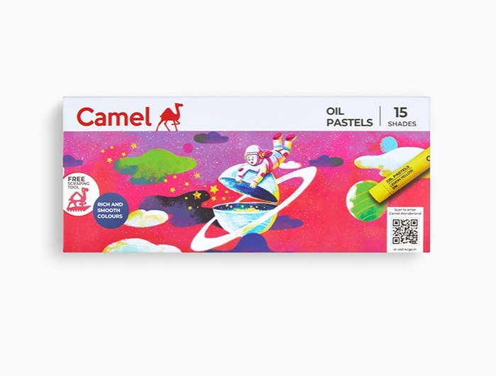 Camel Oil Pastels 15 Shades