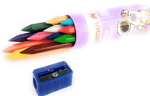 Camel Plastic Crayons Assorted 13 Shades