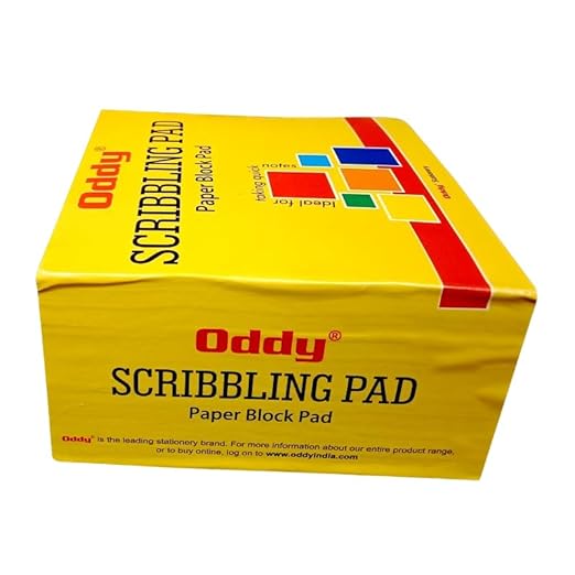 Oddy Scribbling Paper Block Pad 95mmx95mm 240 Sheet
