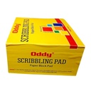 Oddy Scribbling Paper Block Pad 95mmx95mm 240 Sheet