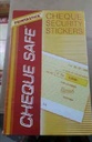 Cheque Security Stickers- 500 Labels