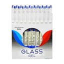 Flair Glass Gel Pen Blue Colour (Pack Of 10)