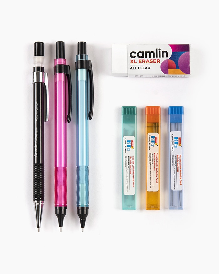 Camlin Mechanical Pencil Kit (3 In 1)