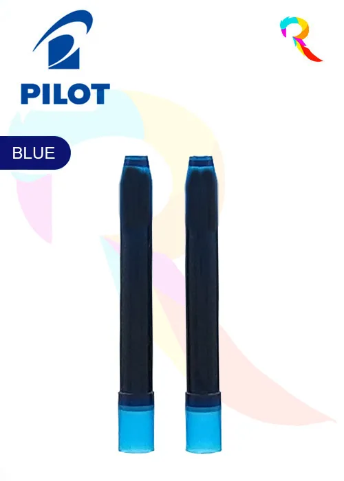 Pilot Hi-techpoint Ink Cartridge V5 / V7 Blue Colour (Pack of 2)