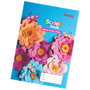 Oddy Scrap Book With Color Pastel Sheet A4 Size, 32 Page in 8 Colour (180 Gsm)