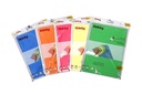 Oddy Fluorescent Colour Paper Double Sided, A4 Size, 80 Gsm, Mix Colour, (Pack of 50) Use for Arts / Crafts & Printing.