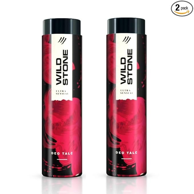Wild Stone Ultra Sensual Talcum Body Powder 100g (BUY 1 GET 1  FREE)