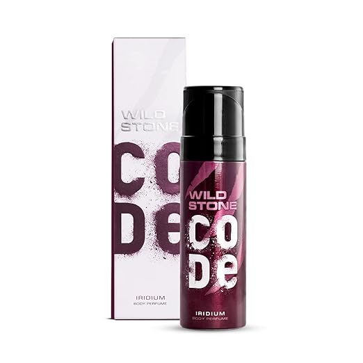Wild Stone Code No Gas Scented Body Perfume Spray 120ml / 97g (Iridium)