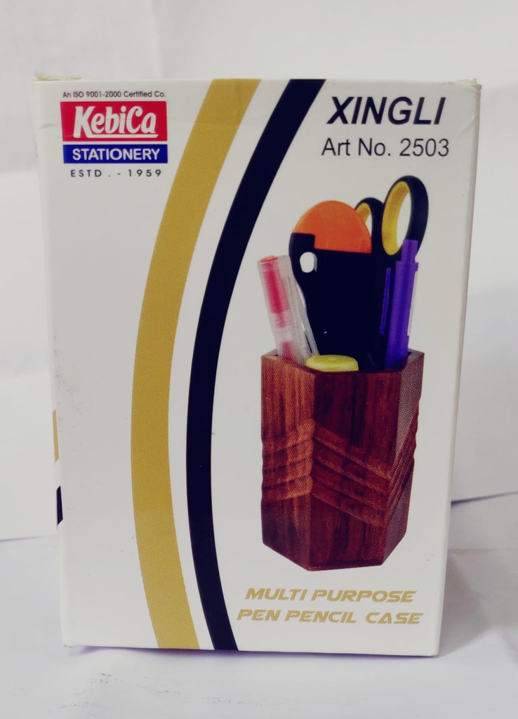 Kebica Pen Pencil Holder Wooden (Xingli- T2503)