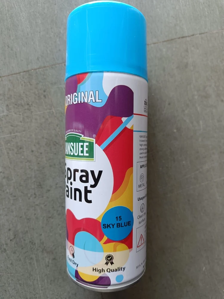 Kansuee Spray Paint 400ml (15 Sky Blue Colour)
