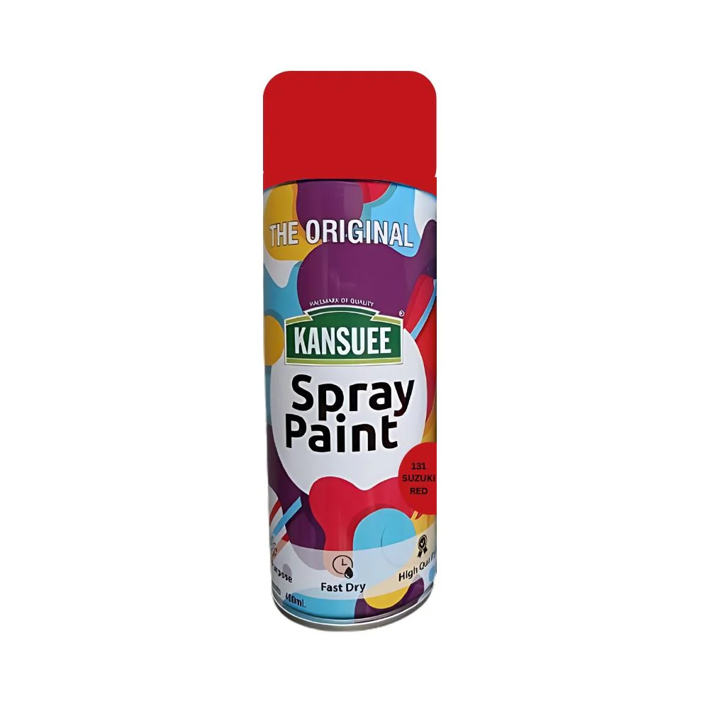 Kansuee Spray Paint 400ml (131 Suzuki Red Colour)